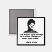 Ida Wells Magnet Magneet (Voorkant / Achterkant)