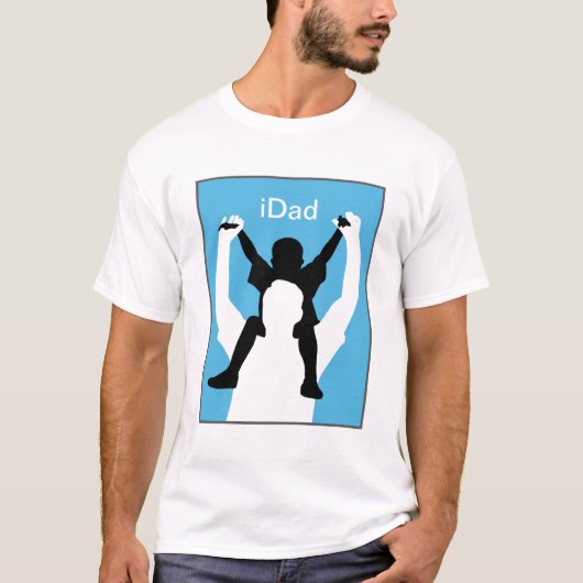 iDad Funny Vaderdag T-Shirt (Voorkant)