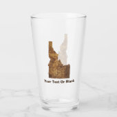 Idaho Aardappelkaart Glas (Achterkant)