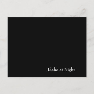 Idaho bij nacht briefkaart