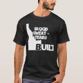 Idaho bouwt Klassiek (wit) T-shirt (Voorkant)