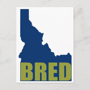 Idaho Bred Briefkaart