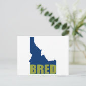 Idaho Bred Briefkaart (Staand voorkant)