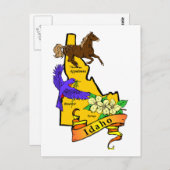 Idaho Briefkaart (Voorkant / Achterkant)