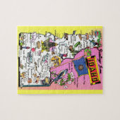 Idaho Briefkaart Kaart Legpuzzel (Horizontaal)