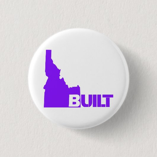 Idaho Built (Paarse) Button (Voorkant)