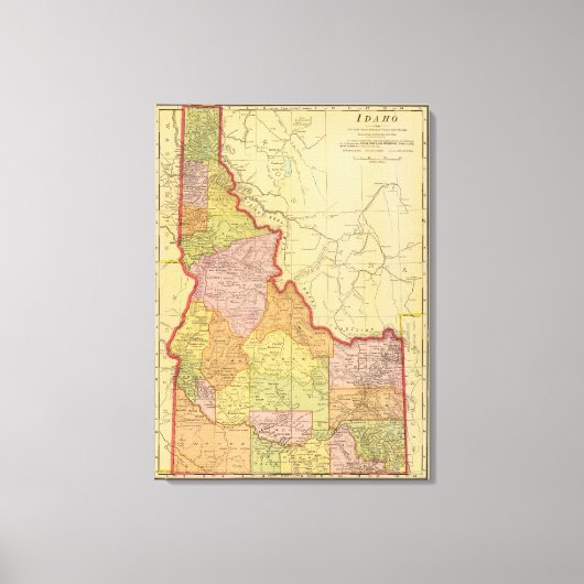 Idaho Canvas Afdruk (Voorkant)