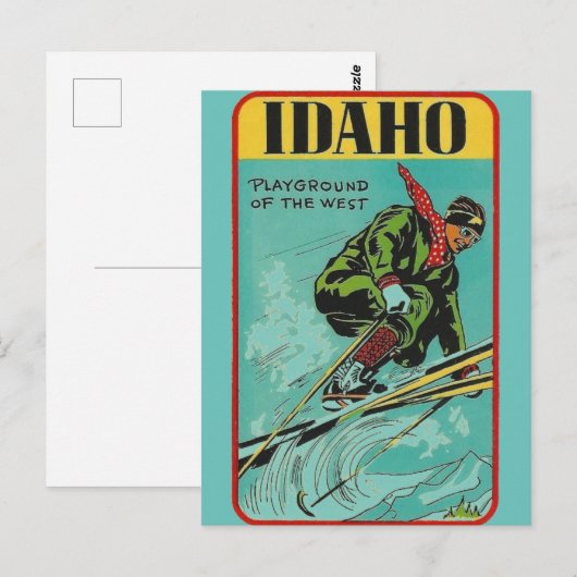 Idaho - Carte postale (Devant / Derrière)