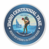 Idaho Centennial Trail (C) Sticker (Voorkant)