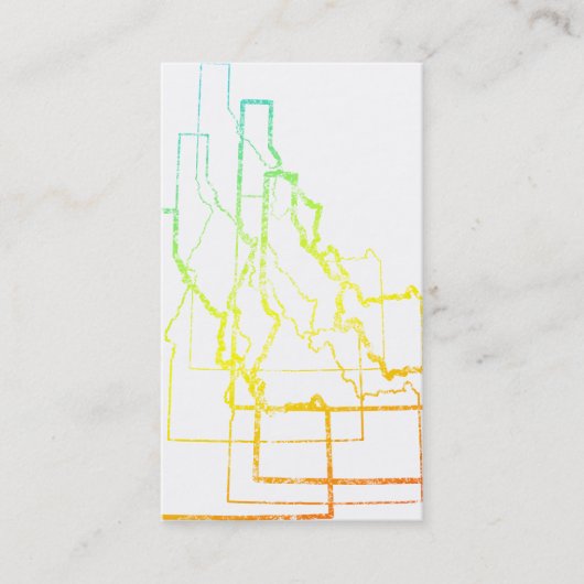 idaho chill blur visitekaartje (Voorkant)