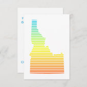 idaho chill fade kaart (Voorkant / Achterkant)