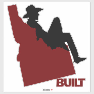 Idaho Cowboy Vinyl Stickers