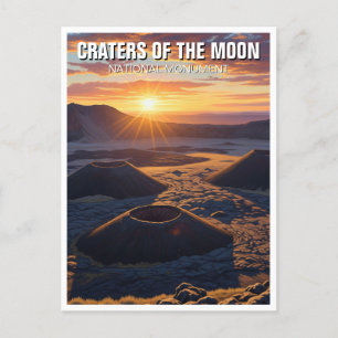 Idaho Craters of the Moon National Monument Briefkaart