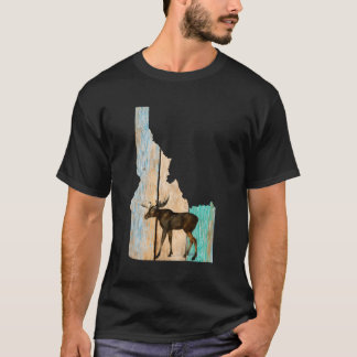 Idaho Elk Jagen Dad Elk Lover Gift T-shirt