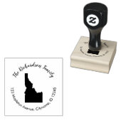 Idaho État adresse de retour tampon (Tamponné)