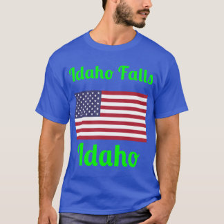 Idaho Falls Idaho Stijlvolle Prints1 T-shirt