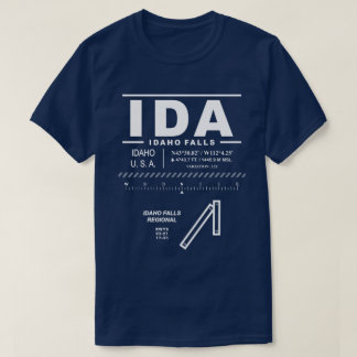 Idaho Falls Regional Airport IDA T-shirt