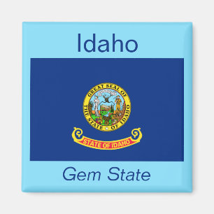 Idaho Flag Magnet Magneet
