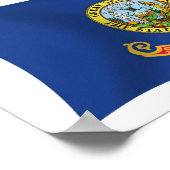 Idaho Flag Poster Print (Hoek)
