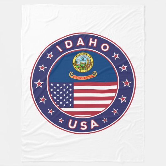 Idaho Fleece Deken (Voorkant)