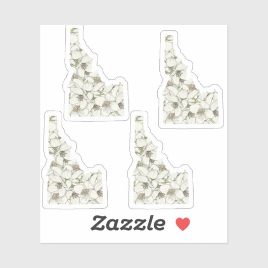 Idaho Flower Sticker (Vel)