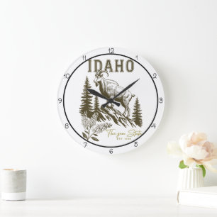 Idaho Gem State Berggeit Grote Klok