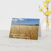 Idaho Gepersonaliseerde Palouse - Kaart (Gele Bloem)