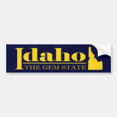 Idaho Gold Bumpersticker (Voorkant)