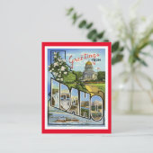 Idaho Greetings uit de VS Briefkaart (Staand voorkant)