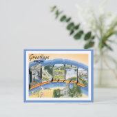 Idaho Greetings uit de VS Briefkaart (Staand voorkant)