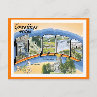Idaho Greetings uit de VS Briefkaart