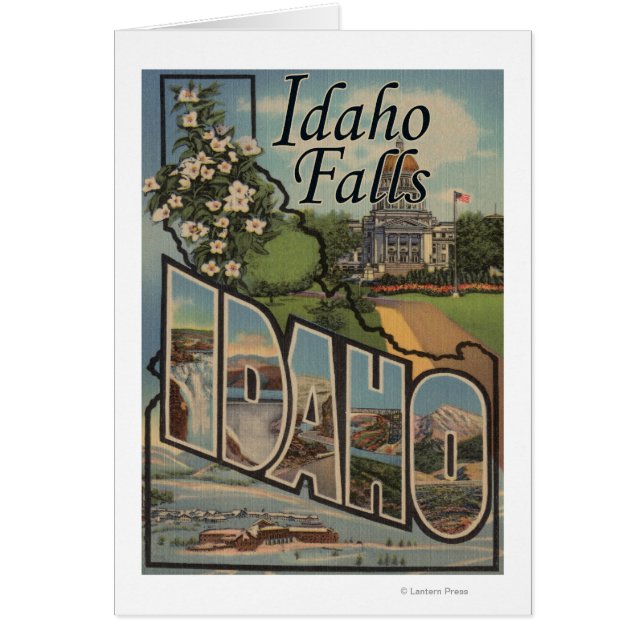 Idaho-Herfsten, Idaho - Grote Letter-scènes (Voorkant)