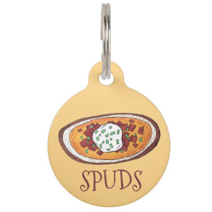 Idaho ID Bked Potato Skins Aardappelen Huisdierpenning