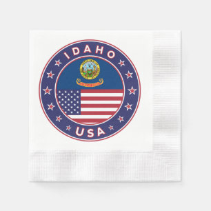 Idaho, Idaho USA, sticker Idaho Servet