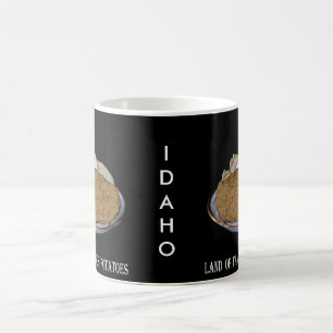 Idaho "Land van gekweekte aardappelen". Koffiemok