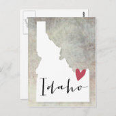 Idaho Love Briefkaart (Voorkant / Achterkant)