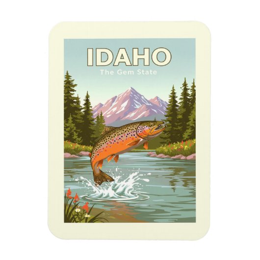Idaho Magneet (Verticaal)