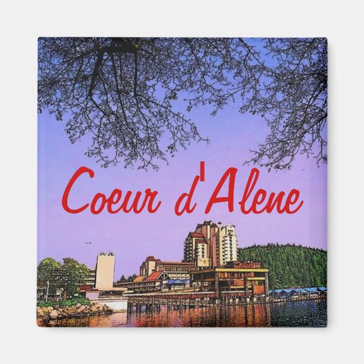 Idaho Magnet Magneet (Voorkant)