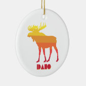 Idaho Moose Keramisch Ornament (Rechts)