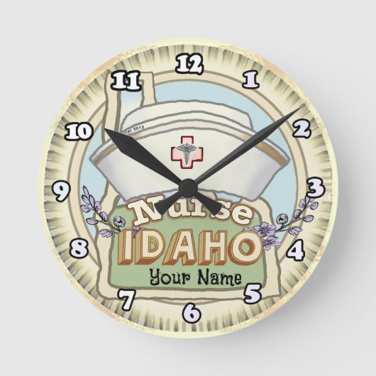 Idaho Nurse Ronde Klok (Voorkant)