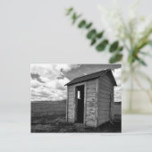 Idaho Outhouse Briefkaart (Staand voorkant)