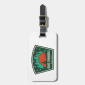 Idaho Panhandle National Forests Camping Bagagelabel (Voorkant verticaal)