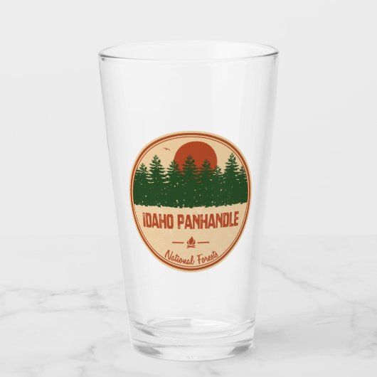 Idaho Panhandle National Forests Glas (Voorkant)