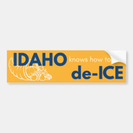 Idaho politieke bumpersticker