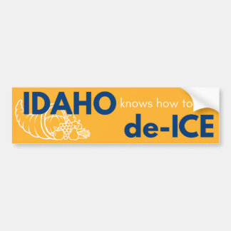 Idaho politieke bumpersticker