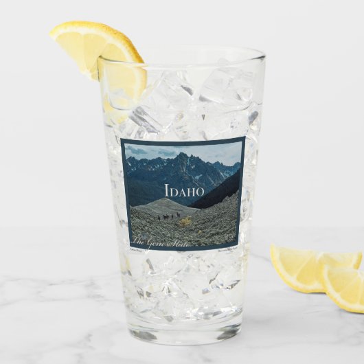 Idaho Poster Kunst Glas (Voorkant ijs)