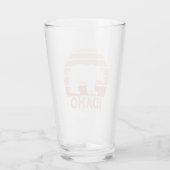 Idaho Retro Beer Glas (Achterkant)