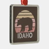 Idaho Retro Beer Metalen Ornament (Rechts)