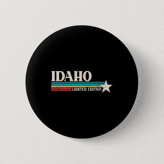 Idaho Retro Ronde Button 5,7 Cm (Voorkant)