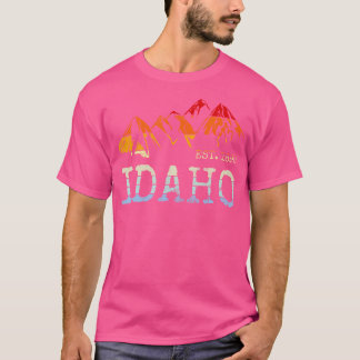 Idaho Retro Sunset  Mountain Home Oost 1890 T-shirt